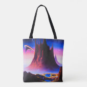 Dream World Oil Painting Tasche (Rückseite)