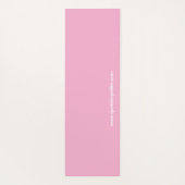 Dream Zitat Blumenmatte Yogamatte (Rückseite)