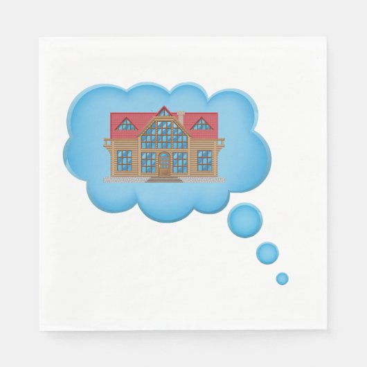 Dream Zuhause Serviette (Vorderseite)