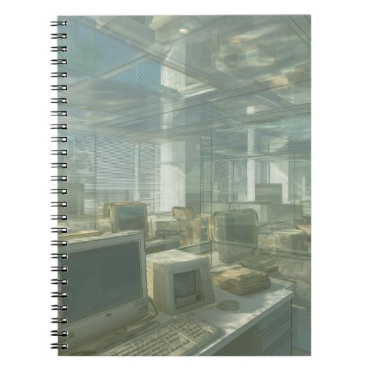 Dreamähnliches Vintag-Glass-Office-Notebook Notizblock (Vorderseite)