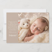 Dreamame Nights - ein gemütlicher Godparent-Vorsch Einladung (Vorderseite)