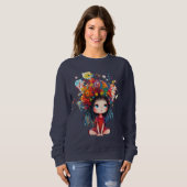 DreamBloom: Farbe für den Geist Sweatshirt (Vorne ganz)