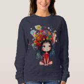 DreamBloom: Farbe für den Geist Sweatshirt (Vorderseite)