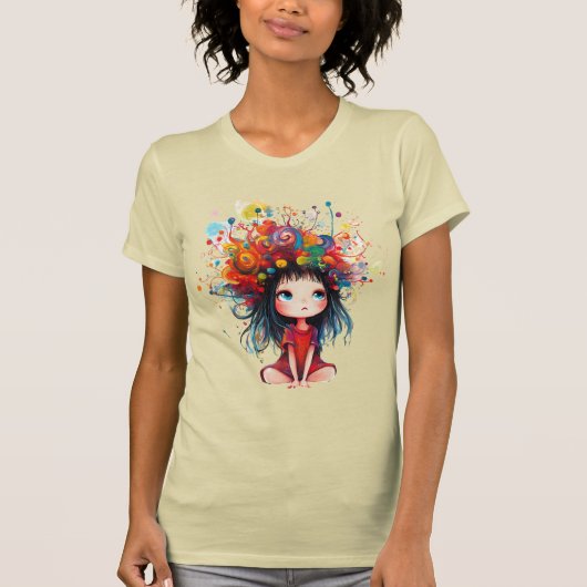 DreamBloom: Farbe für den Geist T-Shirt (Vorderseite)