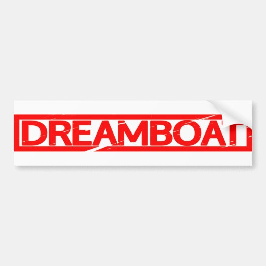 Dreamboat-Briefmarke Autoaufkleber (Vorne)