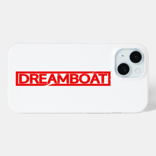 Dreamboat-Briefmarke Case-Mate iPhone Hülle (Rückseite (Horizontal))