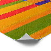 Dreamboat ein kubistischer Junk in Primärfarben Poster (Ecke)