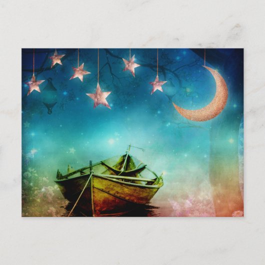 Dreamboat Postcard Postkarte (Vorderseite)