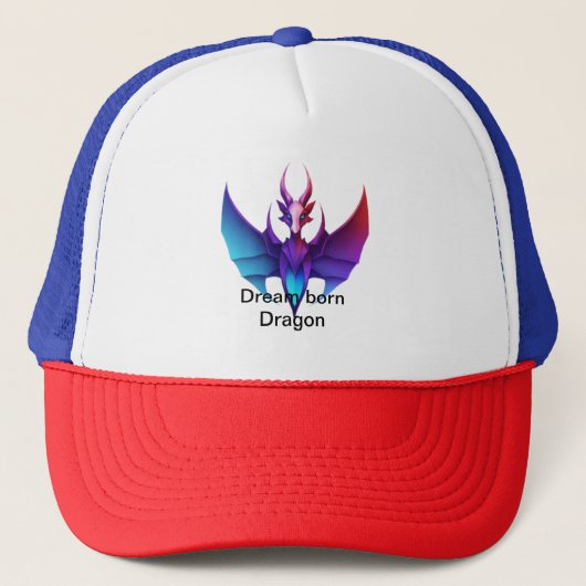 Dreamborn Dragon Truckerkappe (Vorderseite)