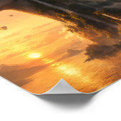 Dreambound Steampunk-Himmelsposter Poster (Ecke)