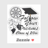 Dreamcatcher-Abschluss Aufkleber (Blatt)