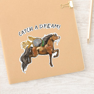 Dreamcatcher Bay Horse Aufkleber