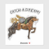 Dreamcatcher Bay Horse Aufkleber (Blatt)