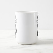 Dreamcatcher Black & White Kaffeetasse (Mittel)