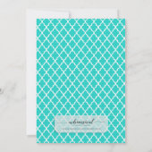 Dreamcatcher Bridal Dusche Einladung 12x18 Boho (Rückseite)