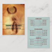 Dreamcatcher - Business / Schedule Card Visitenkarte (Vorne/Hinten)