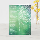 Dreamcatcher, Das Adlergedicht Karte (Gelbe Blume)