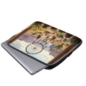 Dreamcatcher, Desert Canyons, Cacti Laptopschutzhülle (Vorne Knopf)