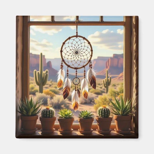 Dreamcatcher, Desert Canyons, Cacti Magnet (Vorne)
