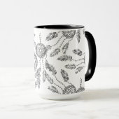 Dreamcatcher-Design Tasse (VorderseiteRechts)