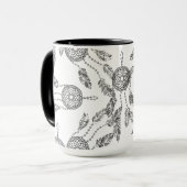 Dreamcatcher-Design Tasse (Vorderseite Links)