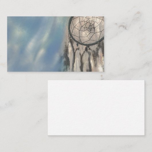 DreamCatcher Dreamcatcher Abstrakte Visitenkarten Visitenkarte (Vorne/Hinten)