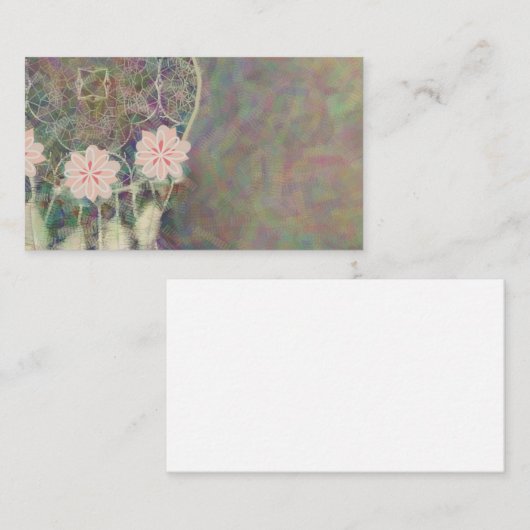 DreamCatcher Dreamcatcher Abstrakte Visitenkarten Visitenkarte (Vorne/Hinten)