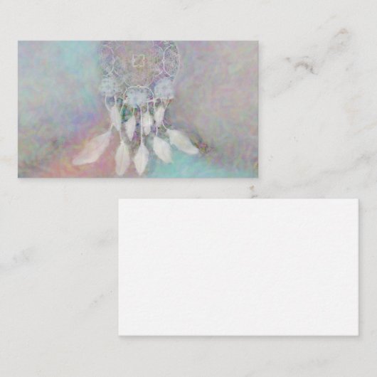 DreamCatcher Dreamcatcher Abstrakte Visitenkarten Visitenkarte (Vorne/Hinten)