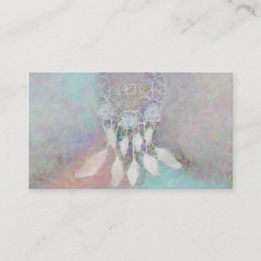 DreamCatcher Dreamcatcher Abstrakte Visitenkarten Visitenkarte (Vorderseite)