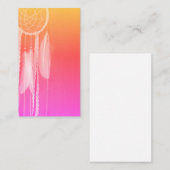 DreamCatcher Dreamcatchers abstrakte Visitenkarte (Vorne/Hinten)