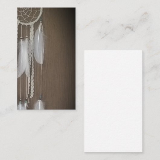 DreamCatcher Dreamcatchers abstrakte Visitenkarte (Vorne/Hinten)