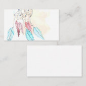 DreamCatcher Dreamcatchers Psychische Visitenkarte (Vorne/Hinten)