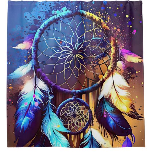 Dreamcatcher Duschvorhang (Vorderseite)