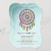 Dreamcatcher Einladung (Vorne/Hinten)