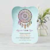 Dreamcatcher Einladung (Stehend Vorderseite)