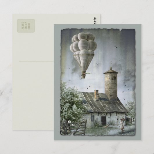 Dreamcatcher | Fantasy Art Postkarte (Vorne/Hinten)