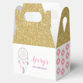 Dreamcatcher Favor Boxes Geschenkschachtel (Geöffnet)