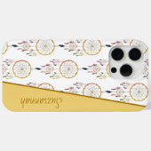Dreamcatcher Feather Pattern Boho Individuelle Nam Case-Mate iPhone Hülle (Rückseite (Horizontal))