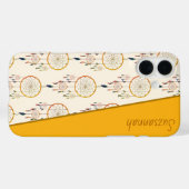 Dreamcatcher Feather Pattern Boho Individuelle Nam Case-Mate iPhone Hülle (Rückseite (Horizontal))
