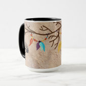 Dreamcatcher Feathers Baum Kokopelli Tasse (Vorderseite Links)