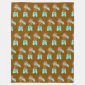 Dreamcatcher Fleecedecke (Vorderseite)