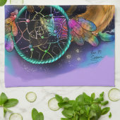 DreamCatcher Fox Handtuch (Gefaltet)