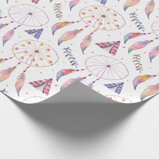 Dreamcatcher Geschenkpapier (Ecke)