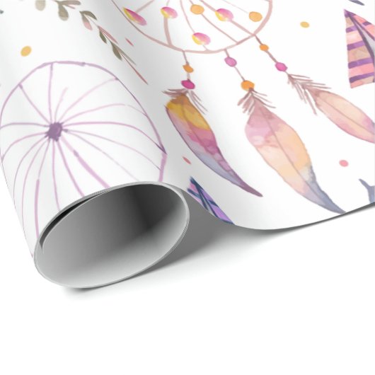 Dreamcatcher Geschenkpapier (Rolleneckpunkt)