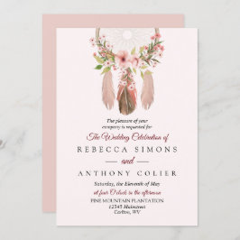 Dreamcatcher | Gewohnte Hochzeitseinladungen Einladung