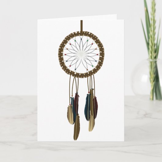 Dreamcatcher Grußkarten Karte (Vorderseite)