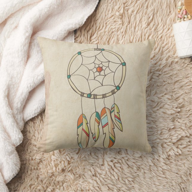 Dreamcatcher-II-Wurfkissen Kissen (Decke)