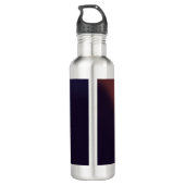 Dreamcatcher im Wald Edelstahlflasche (Rückseite)