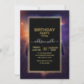 Dreamcatcher im Wald Einladung (Vorderseite)