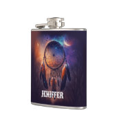 Dreamcatcher im Wald Flachmann (Links)